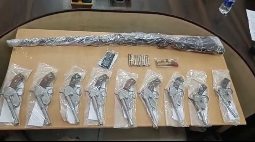 Weapons recovered from Kammod Singh