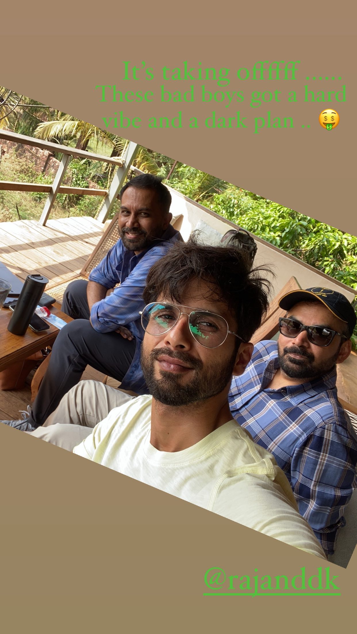 shahid kapoor with web series directors