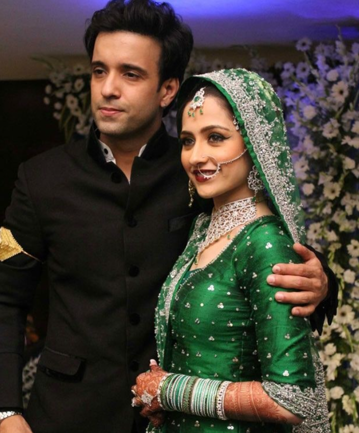 Aamir Ali and Sanjeeda Shaikh