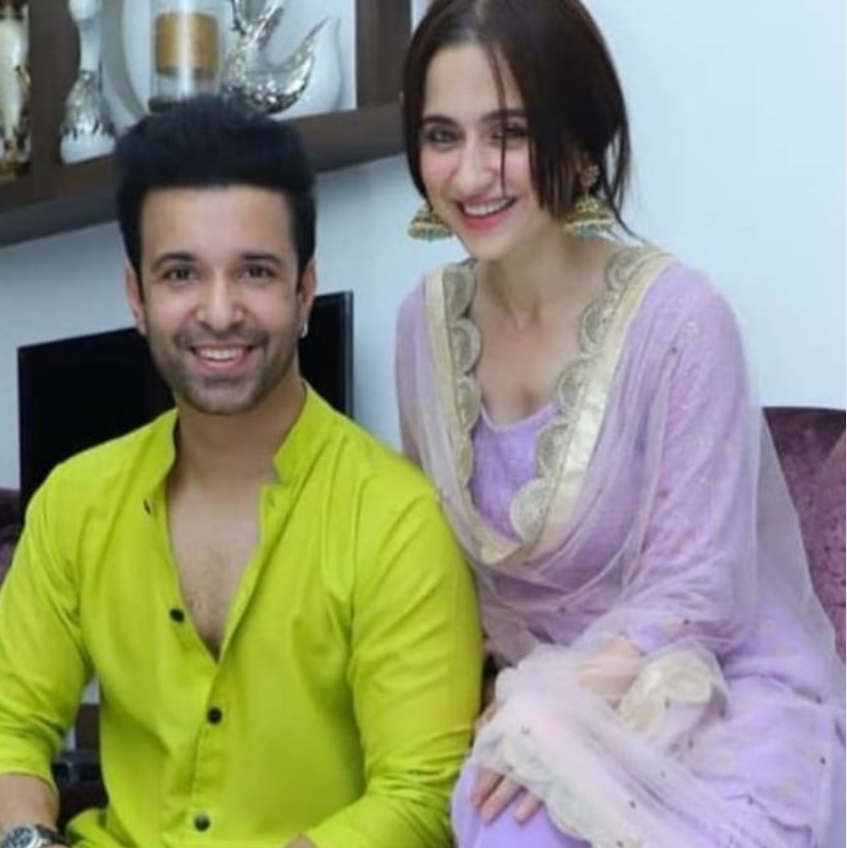 Aamir Ali and Sanjeeda Shaikh