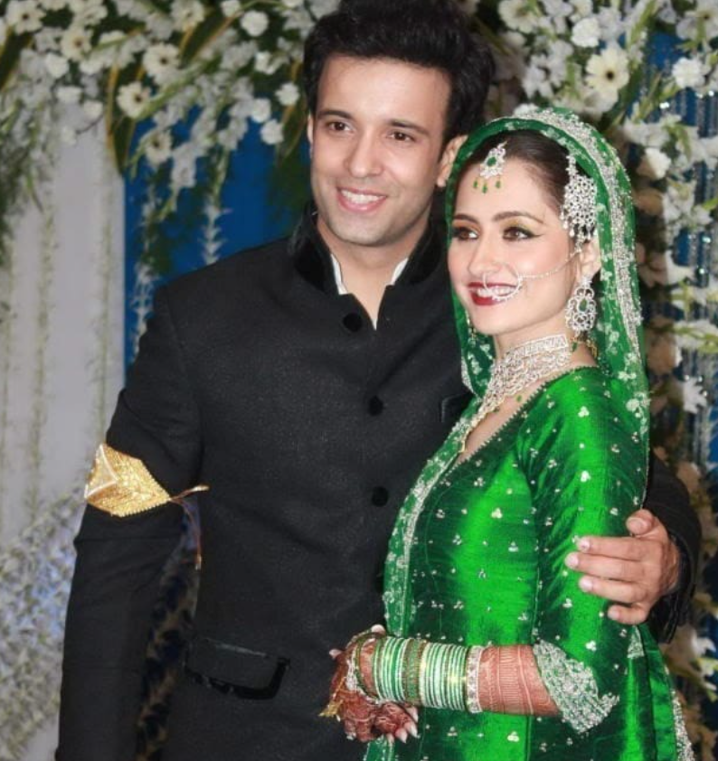 Aamir Ali and Sanjeeda Shaikh