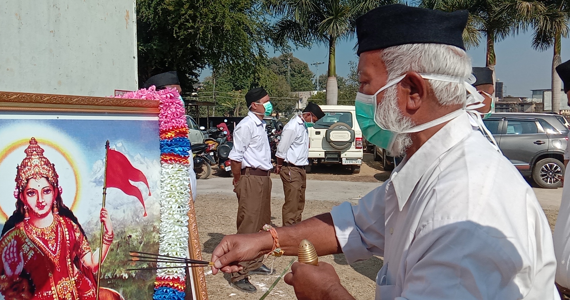 rss-workers-organise-path-sanchalan-in-assam