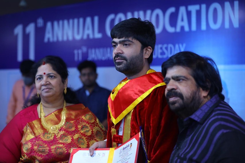 Silambarasan receives Honorary Doctorate  ചിമ്പുവിന് ഡോക്‌ട്‌റേറ്റ്‌  Simbu receives honorary doctorate  Simbu latest movies