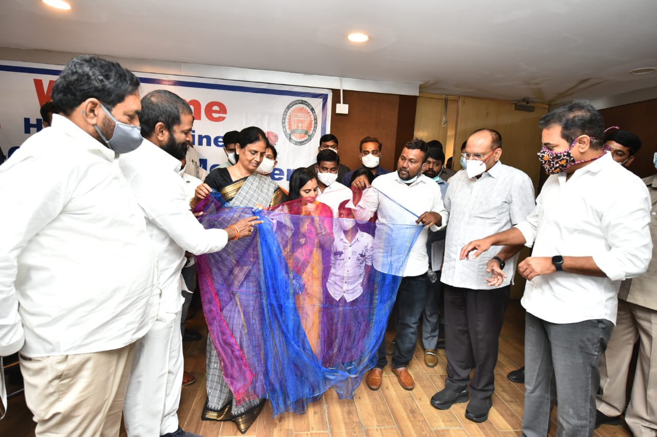 telangana weaver Saree