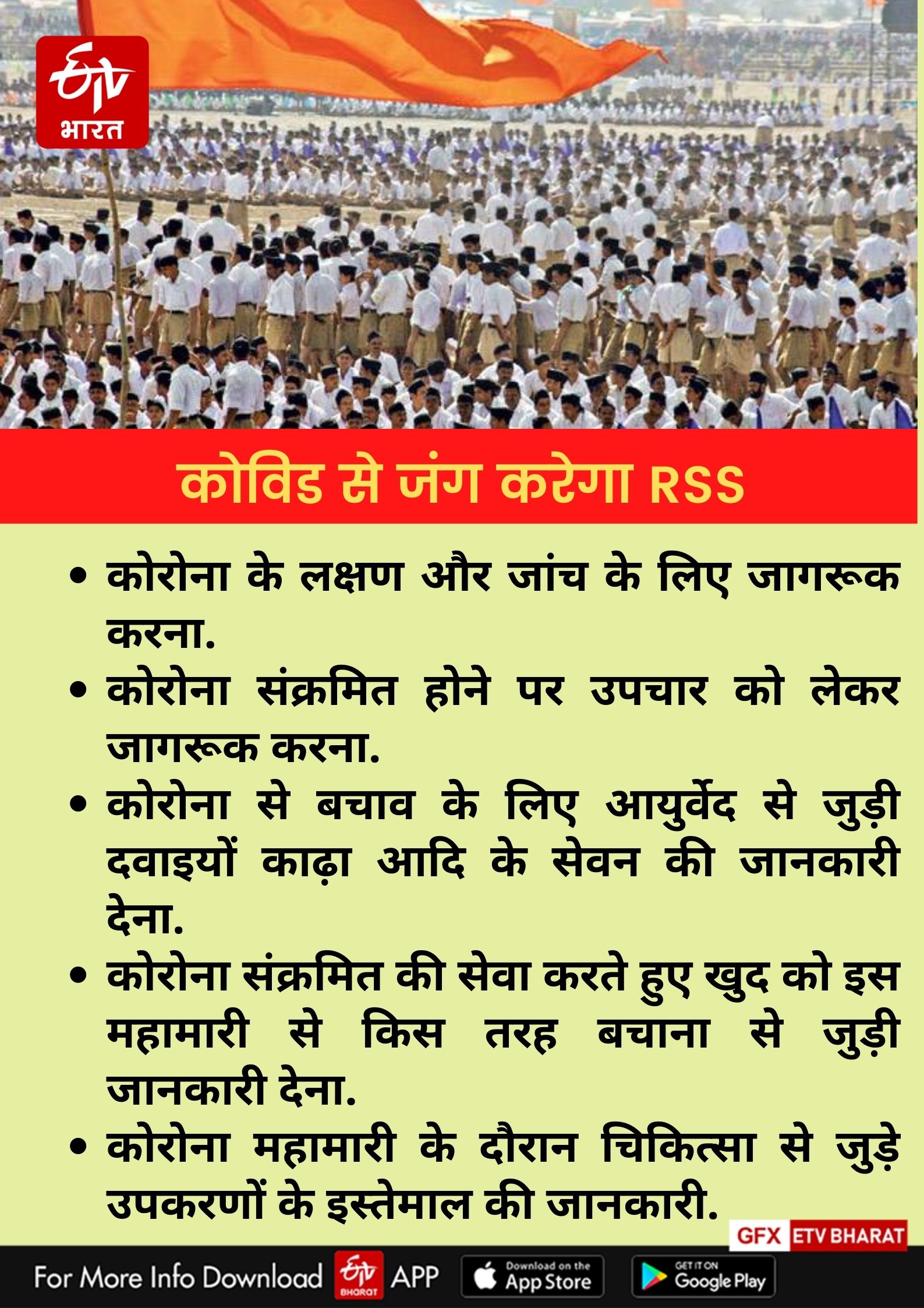 RSS Covid Relief Campaign