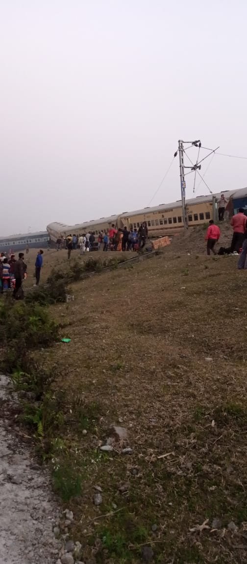 Guwahati-Bikaner Express derailed