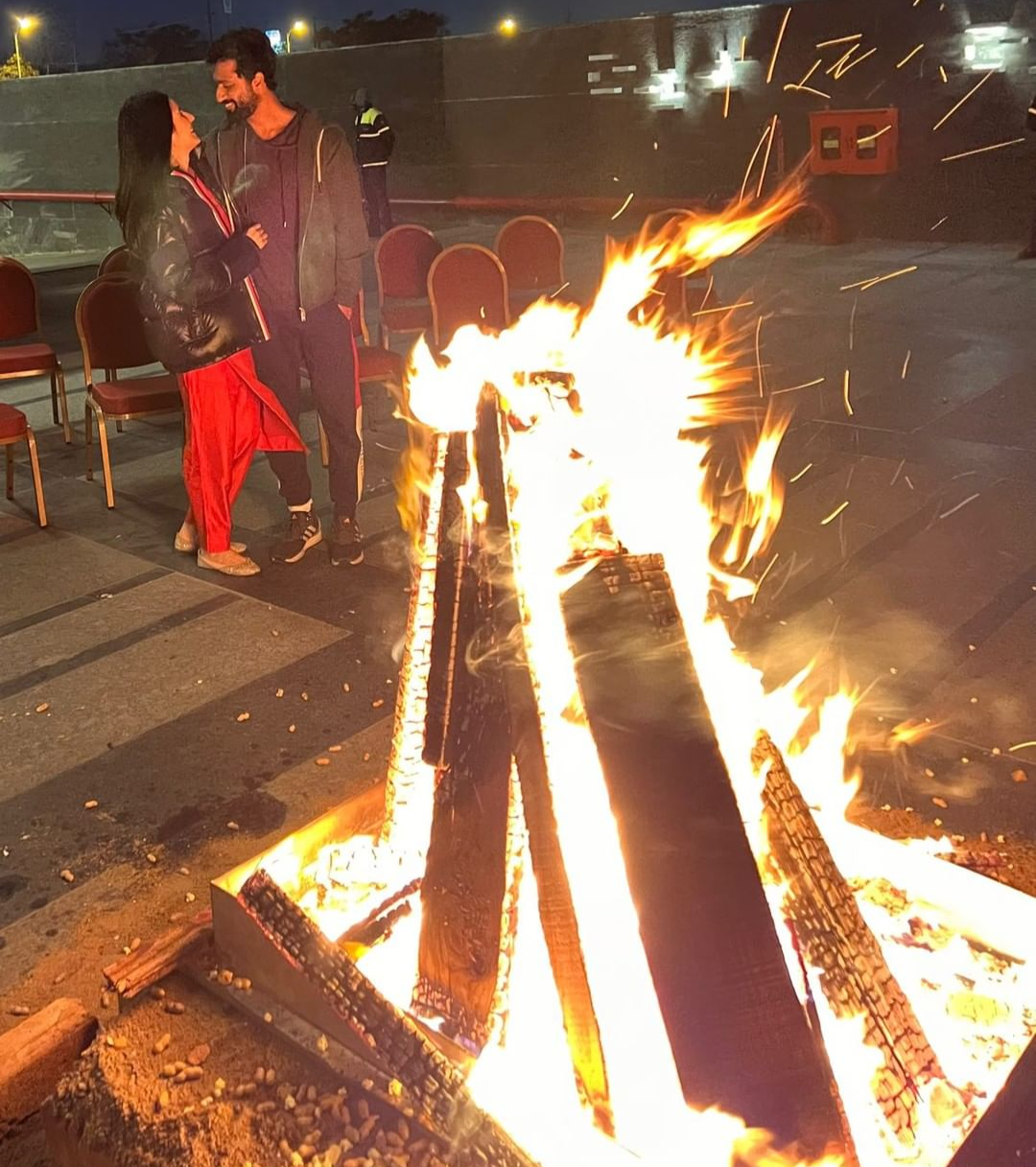 Katrina Kaif-Vicky Kaushal celebrate their first Lohri