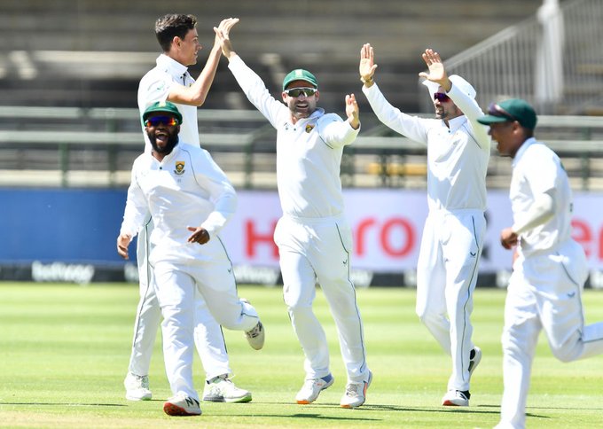 Team india lose test series in SA