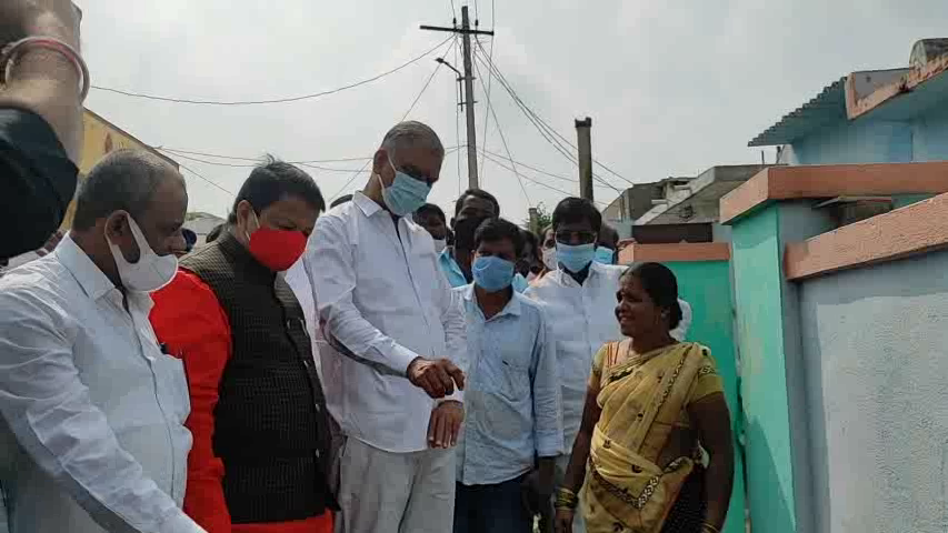 Harish Rao visit Siddipet