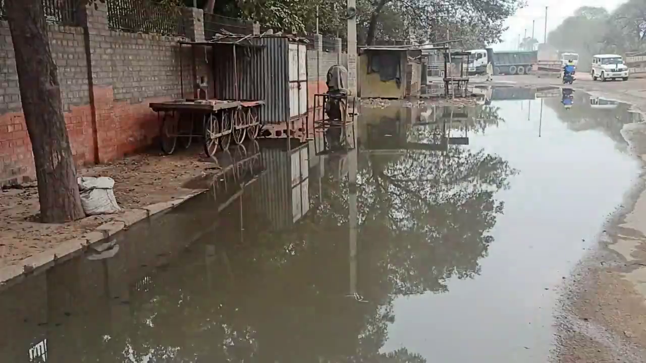 Water logging in charkhi dadri