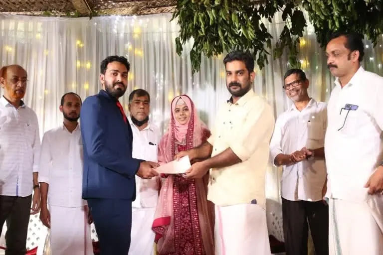 Kerala bride helping poor with wedding expenses