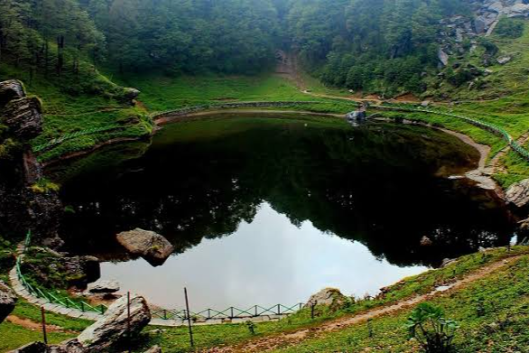 Saryolsar Lake of Kullu Himachal Pradesh