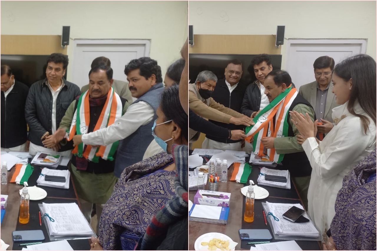 Harak Singh Rawat joins Congress