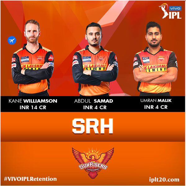 sunrisers hyderabad, సన్​రైజర్స్ హైదరాబాద్