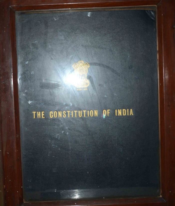 constitution copy in Shimla Museum