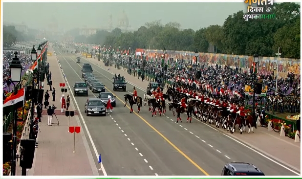 REPUBLIC DAY PRESIDENT FLAG HOISTING