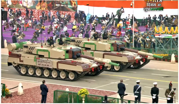 REPUBLIC DAY PRESIDENT FLAG HOISTING