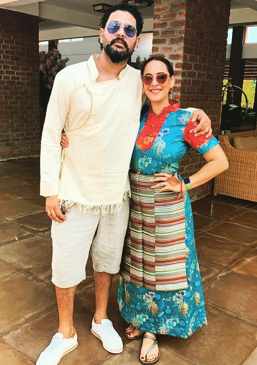 Cricket news  Yuvraj singh  Hazel Keech  yuvraj singh became father  युवराज सिंह  युवराज सिंह पिता बन गए  हेजल कीच  युवराज सिंह ट्वीट  Who is yuvraj singh  who is Hazel keech