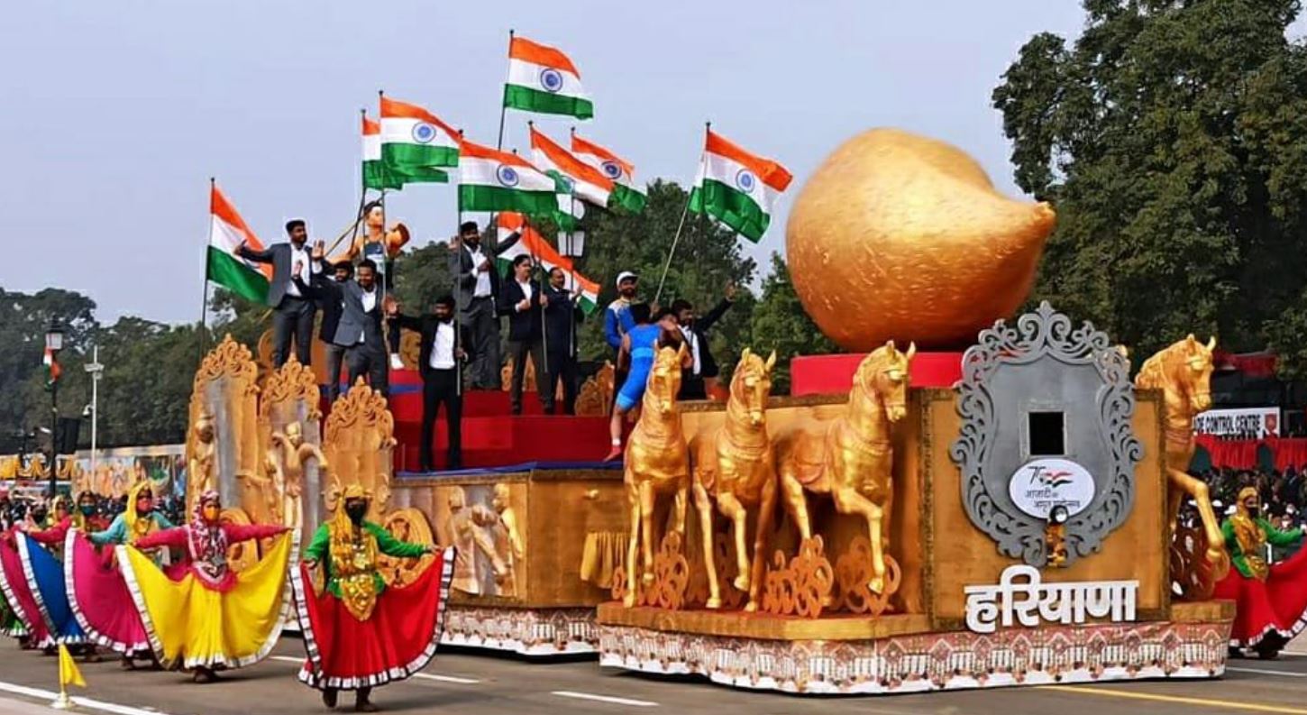 Republic day celebration in haryana