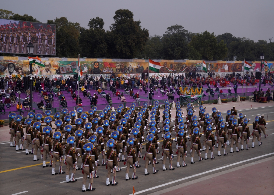 73ஆவது குடியரசு தினவிழா கொண்டாட்ட புகைப்படத் தொகுப்பு