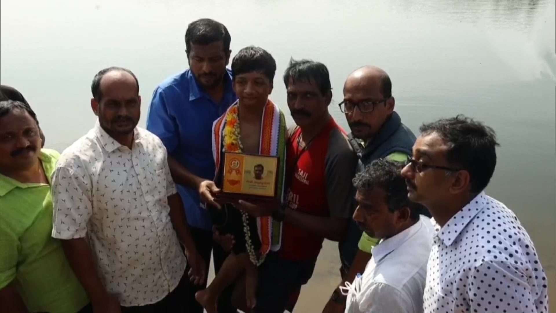 Specially Abled Kerala Boy Swims