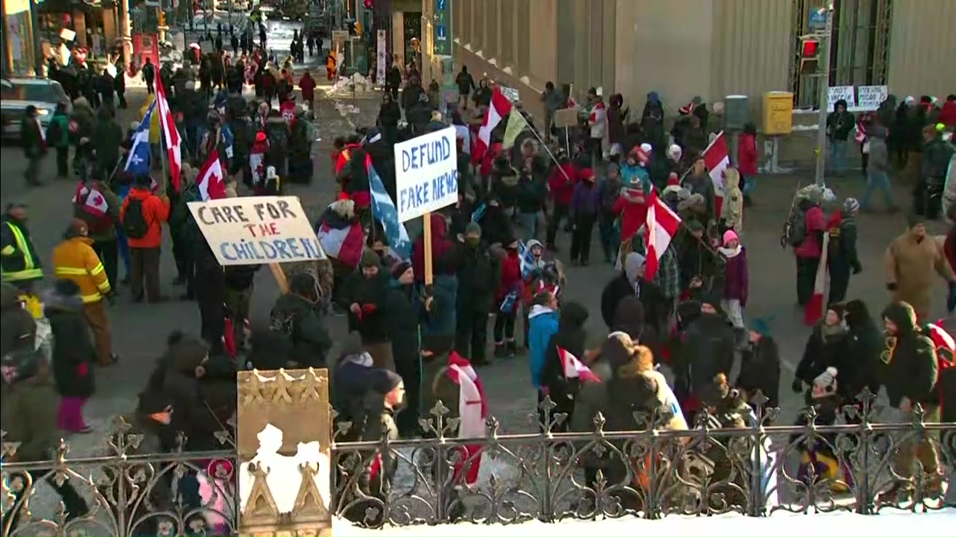 Anti vaccine protest