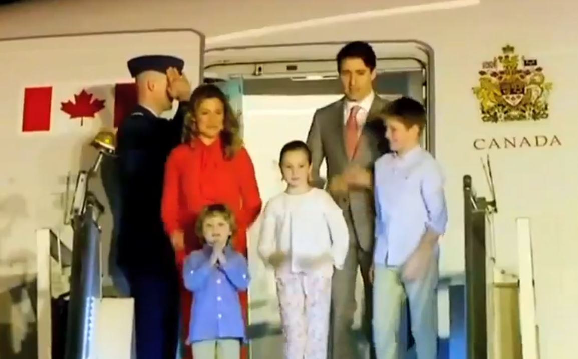 Prime Minister Justin Trudeau family