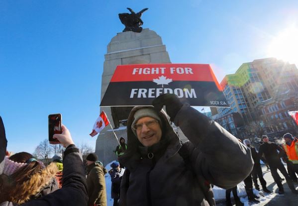 Anti-COVID Rules Protests in Canada