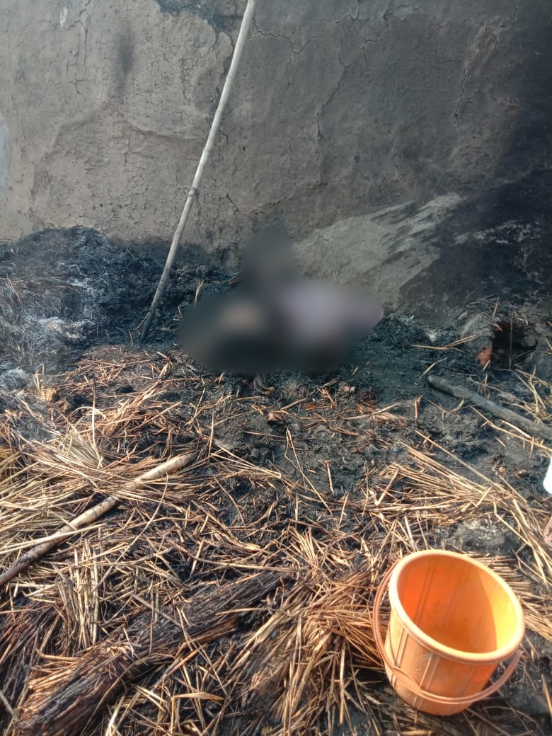 elderly-woman-died-due-to-fire-in-hut-in-dumka