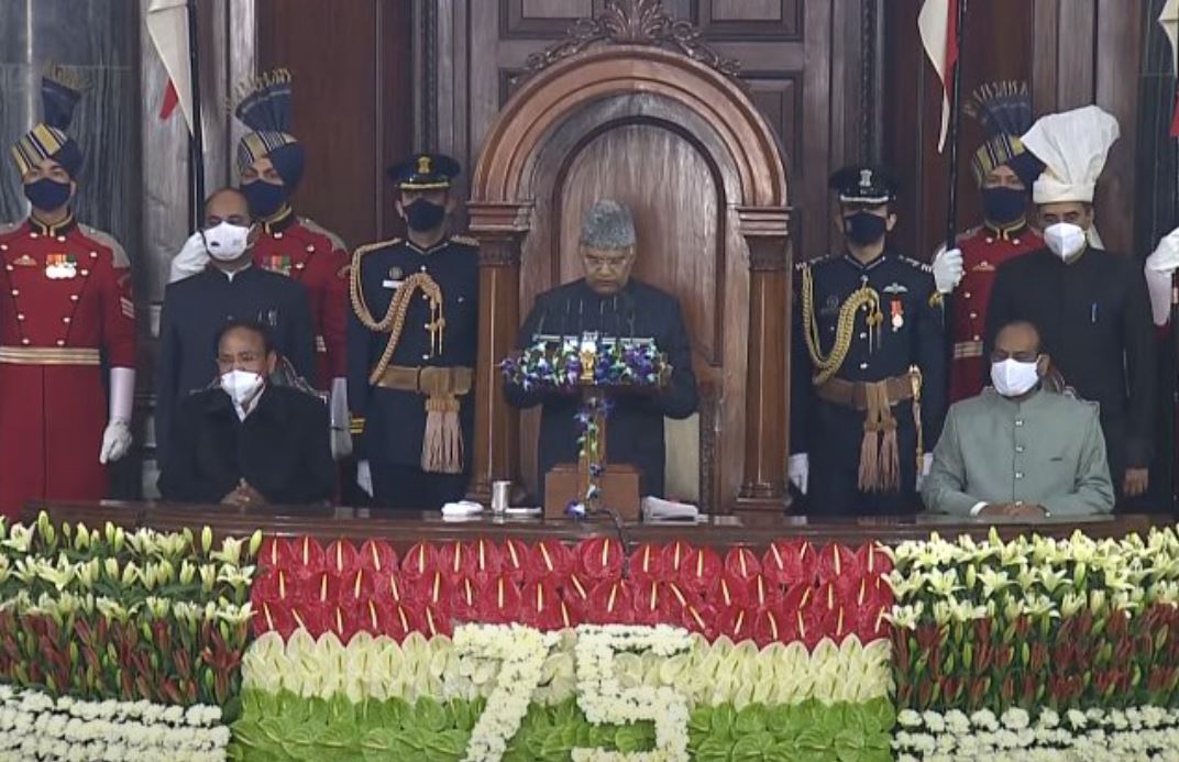 President address in parliament