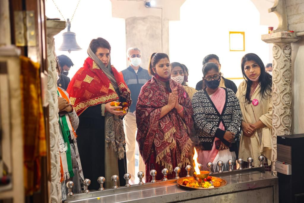 कांग्रेस प्रत्याशी पंखुड़ी पाठक के साथ झुग्गियों में भी जाएंगी प्रियंका.