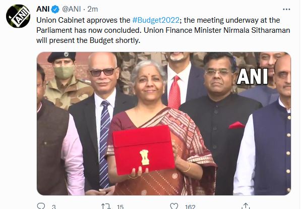 Finance Minister Nirmala Sitharaman,Union Budget LIVE UPDATES,