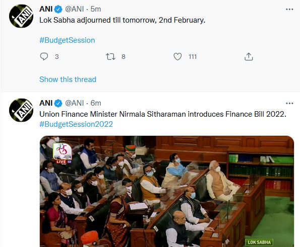 Finance Minister Nirmala Sitharaman,Union Budget LIVE UPDATES,