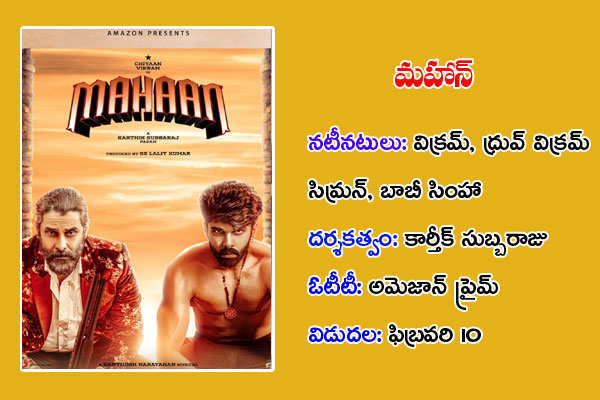 mahaan release date