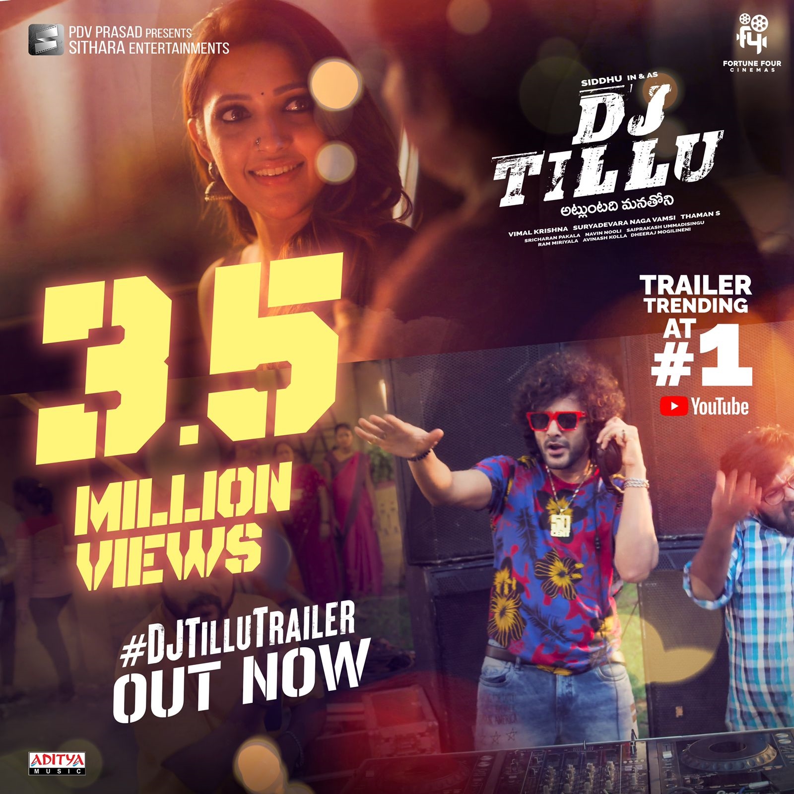 dj tillu trailer