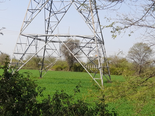 Expressway has Come out Over Farmers Land