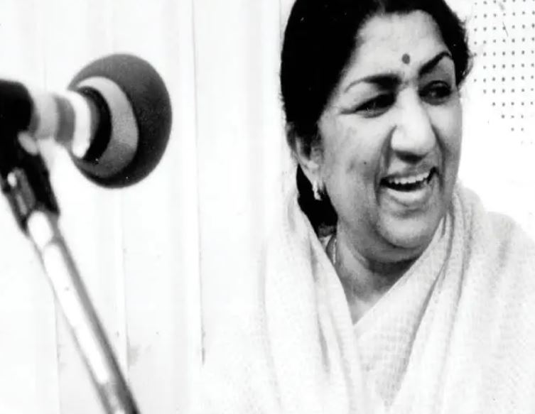 The first song that Lata Mangeshkar,