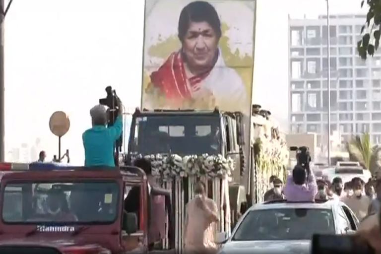 Lata Mangeshkar Funeral Update