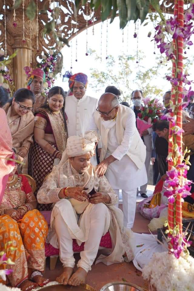 chaitanya baghel and khyati verma wedding ceremony in nava raipur