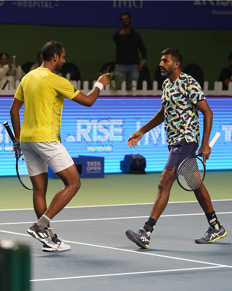 Rohan Bopanna and Ramkumar Ramanathan