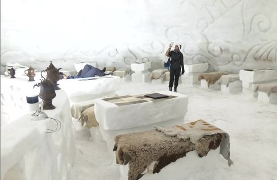 Igloo cafe in J-K