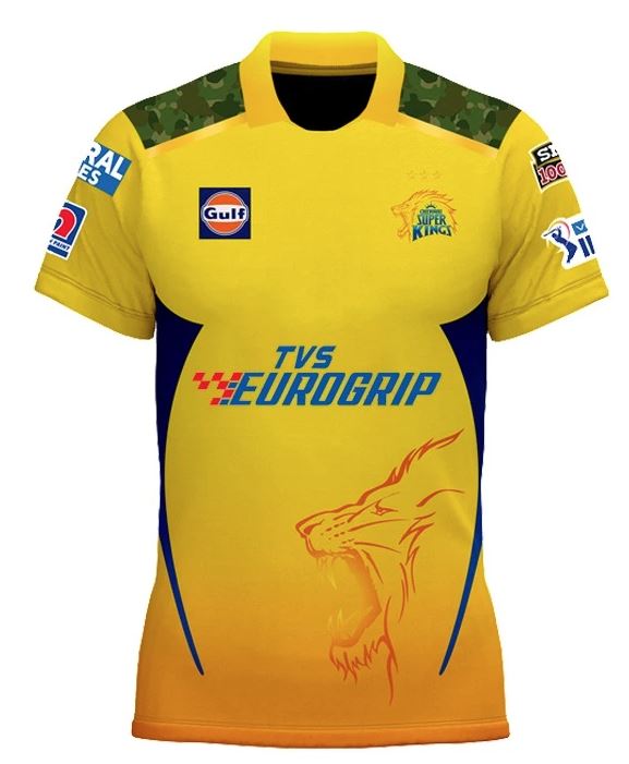 chennai super kings jersy