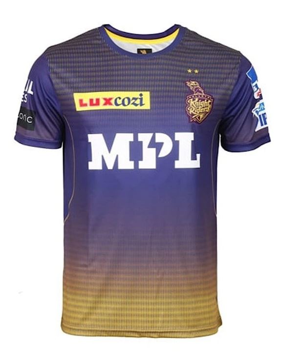 kolkata knight riders jersy