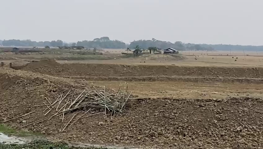 Illegal Encroachment in Rongsai Marsh in Sibsagar