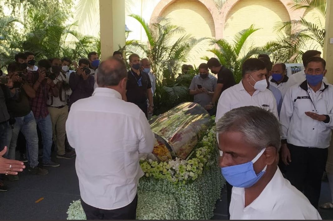 Rahul Bajaj funeral