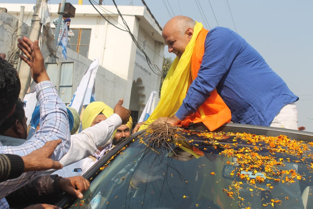 ਚੋਣ ਪ੍ਰਚਾਰ ਦੌਰਾਨ ਮਨੀਸ਼ ਸਿਸੋਦੀਆ ਦਾ ਕਾਂਗਰਸ ਤੇ ਅਕਾਲੀ ਦਲ ’ਤੇ ਵਾਰ