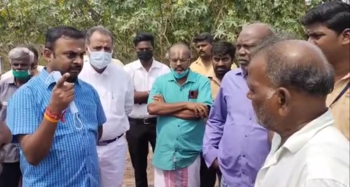 ஸ்ரீரங்கம் கோயிலுக்கு சொந்தமான ஆக்கிரமிக்கப்பட்ட ரூ 10 கோடி மதிப்புள்ள நிலம் மீட்பு