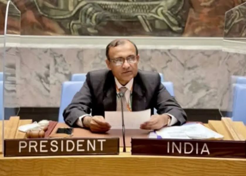 TS Trumorty, India's Permanent Representative to the United Nations