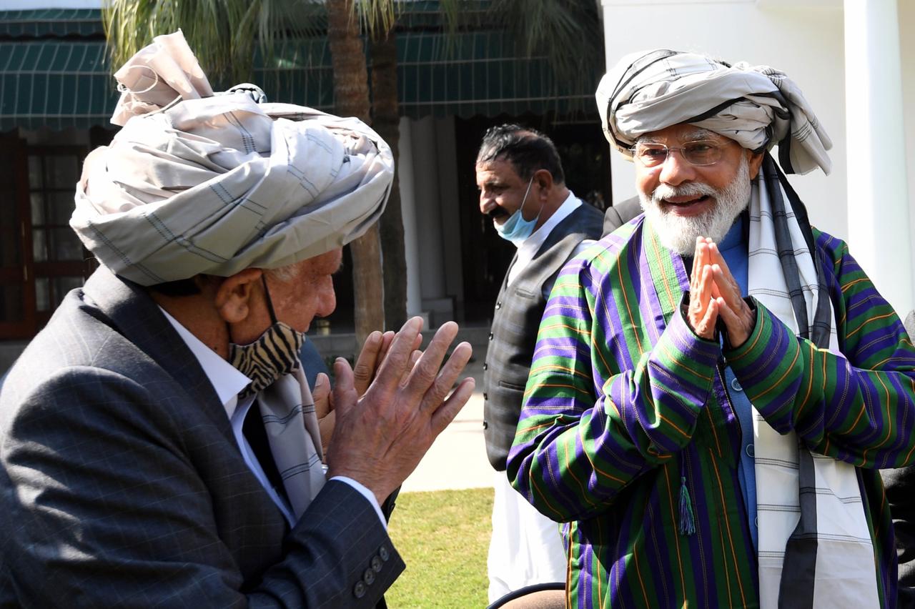 Delegation of Afghan Sikhs and Hindus