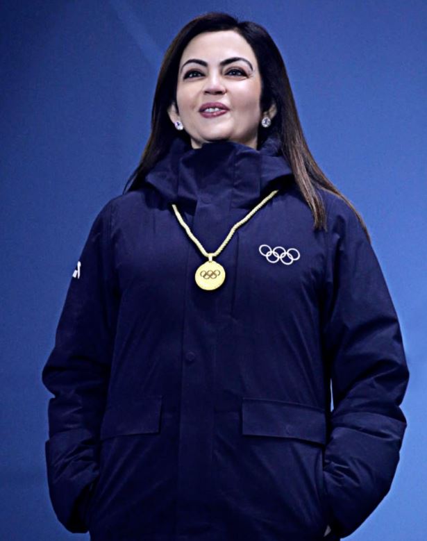 بین الاقوامی اولمپک کمیٹی کی رکن نیتا امبانی